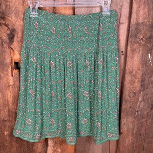 Max Studio Green Floral Skirt - NWT